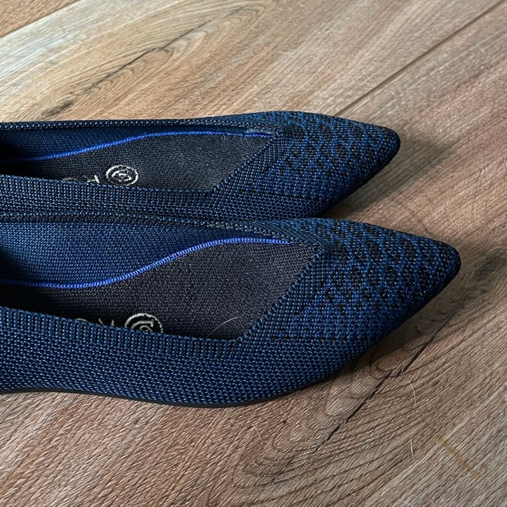 Rothy's Point Teal Python New - image 1